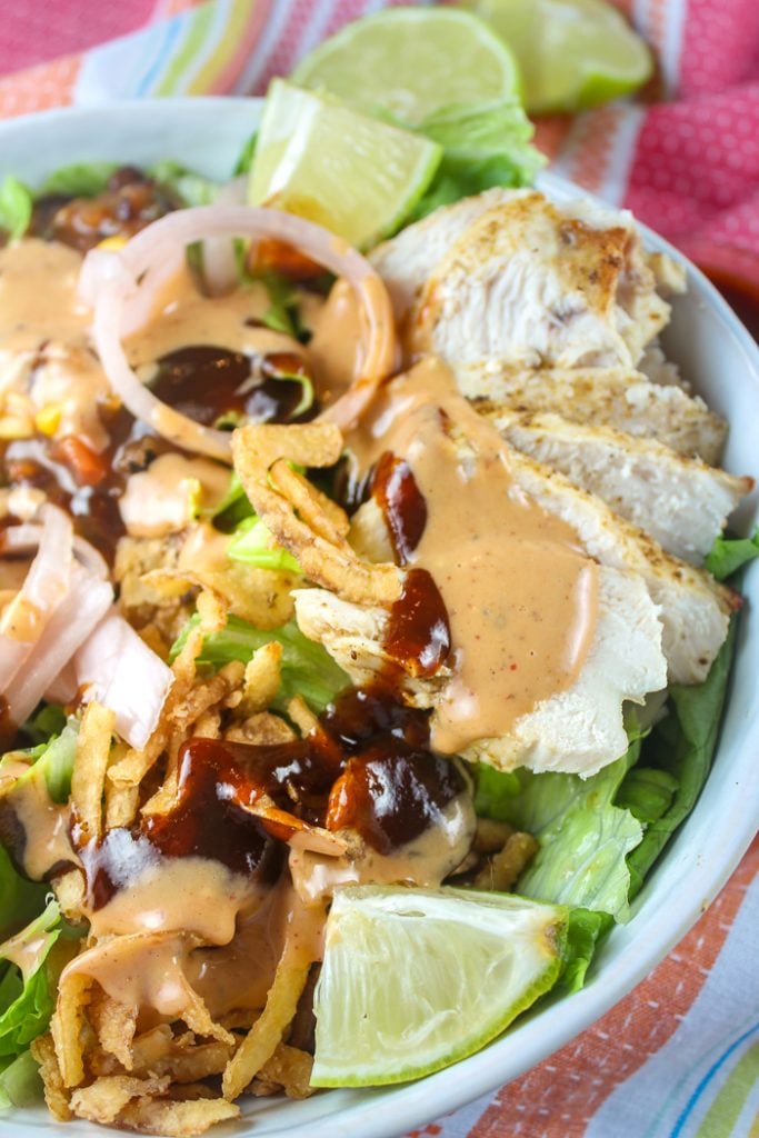 Copycat Panera BBQ Chicken Salad