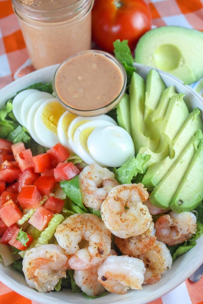 Shrimp Louie Salad - The Food Hussy