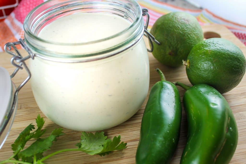 Copycat Chuy's Creamy Jalapeno Ranch Dressing