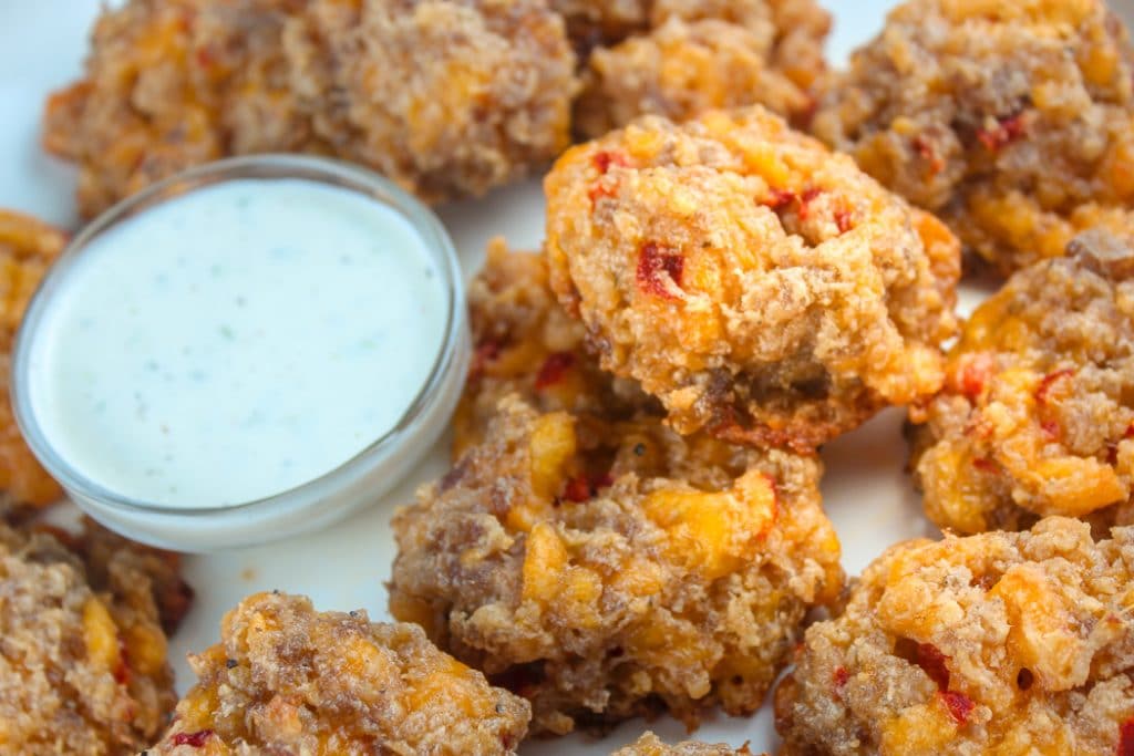 Pimento Cheese Sausage Balls