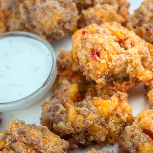 Pimento Cheese Sausage Balls