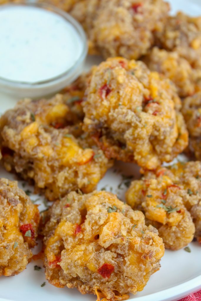 Pimento Cheese Sausage Balls