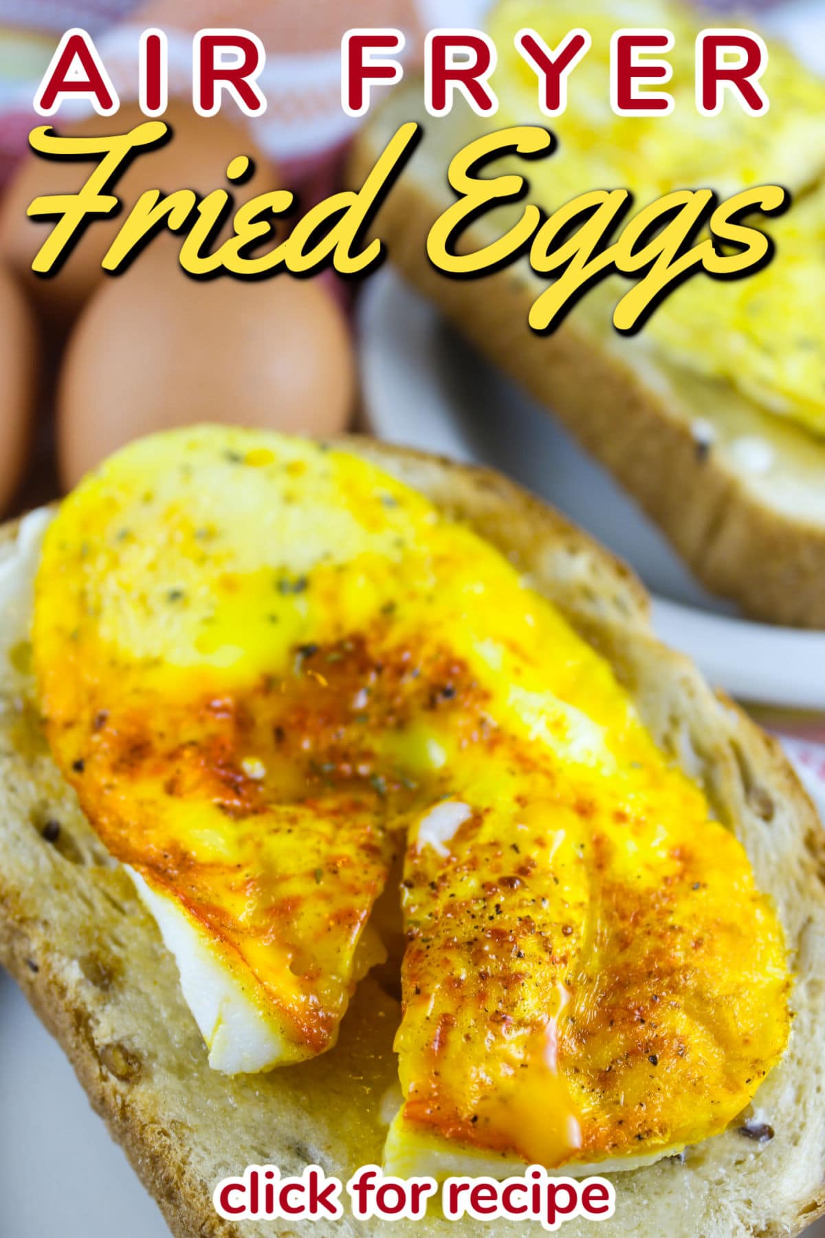 Air fryer fried eggs Egg Recipes – British Lion Eggs