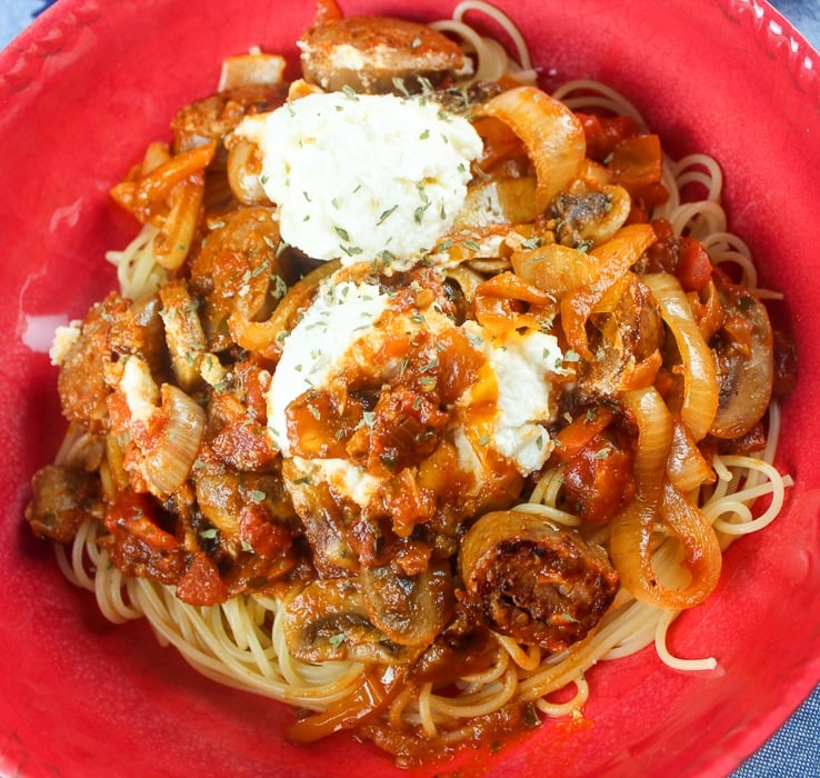 Sausage and Pepper Pasta