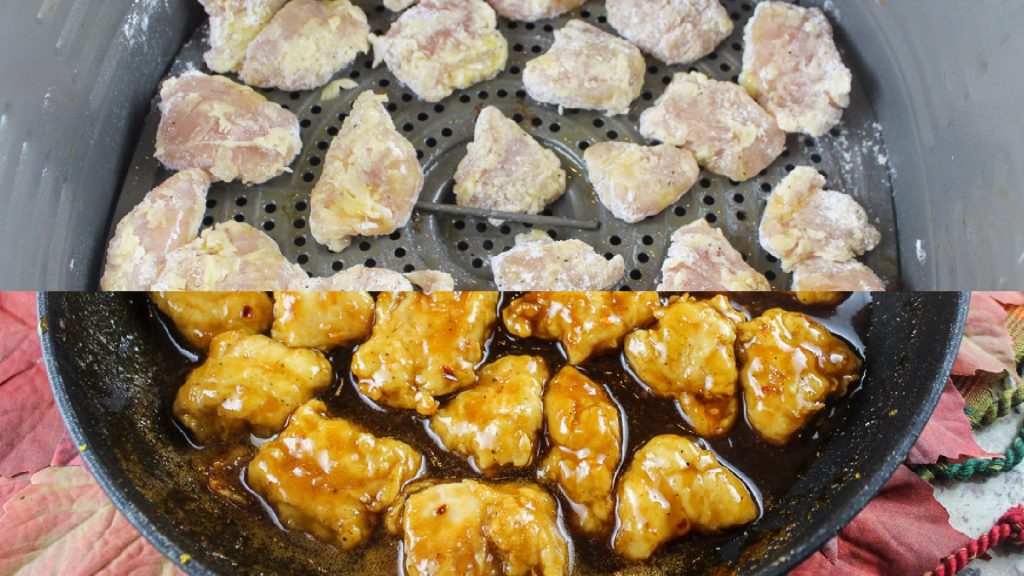 Air Fryer Orange Chicken