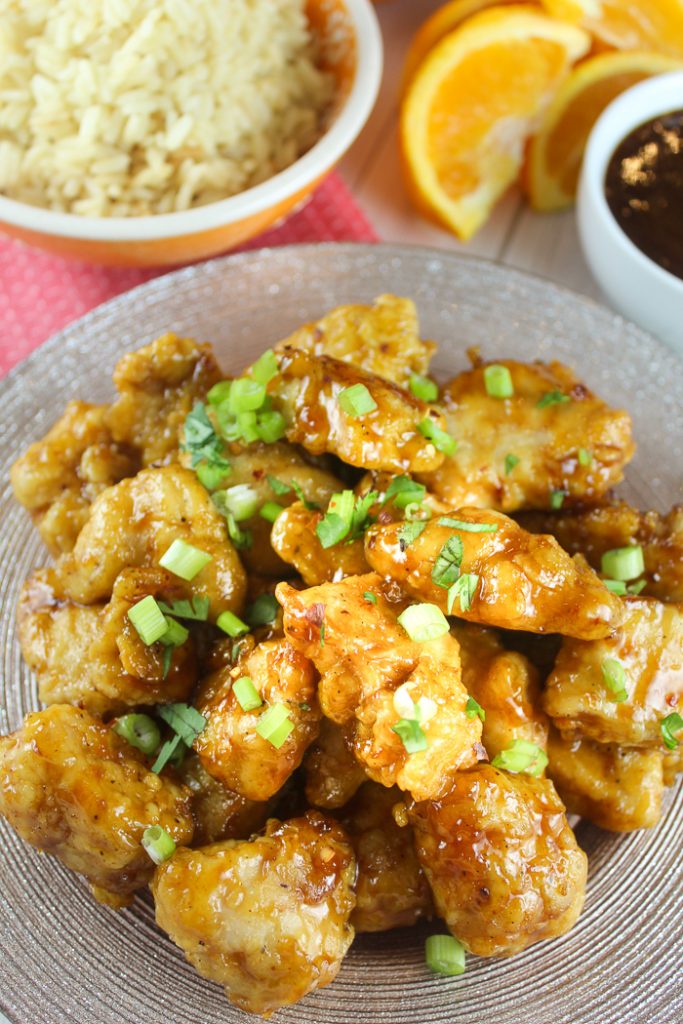 Air Fryer Orange Chicken