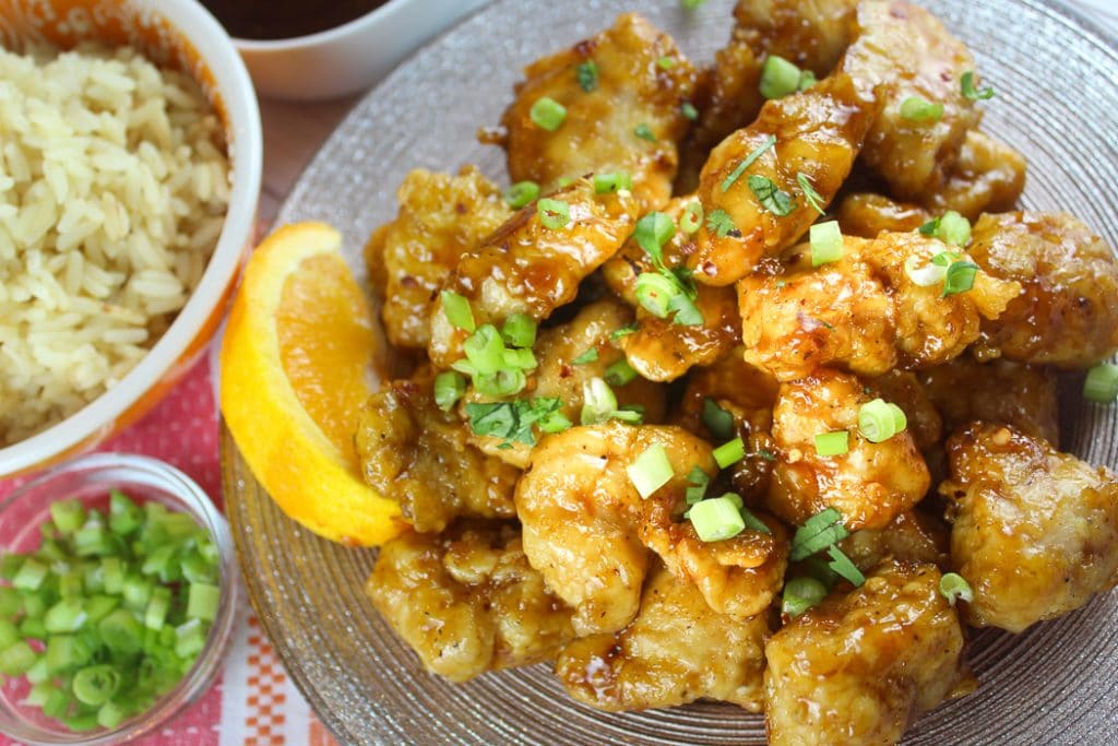 Air Fryer Orange Chicken