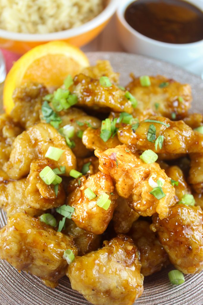 Air Fryer Orange Chicken