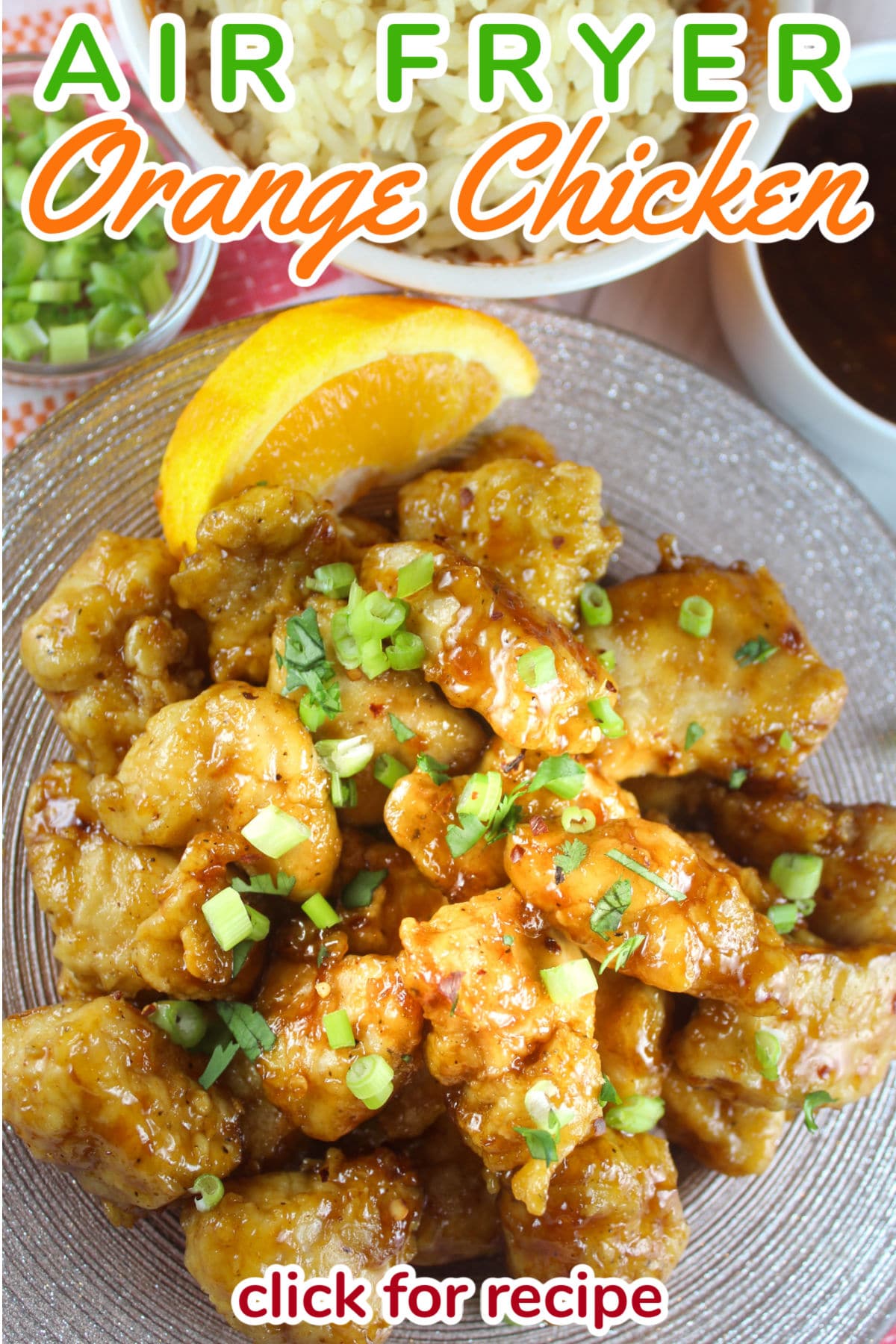 This Air Fryer Orange Chicken is definitely one of my favorites! I never knew I liked Orange Chicken until I had it (and copycatted) at Applebees! It's a really quick dish to make and I had all the ingredients in my house - and making it in the air fryer was a snap.  via @foodhussy