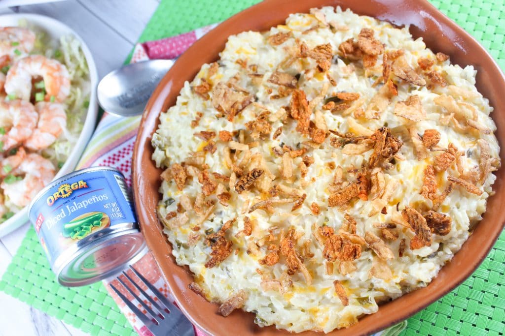 Cheesy Mexican Rice Casserole