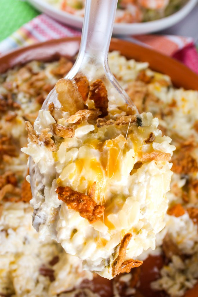 Cheesy Mexican Rice Casserole