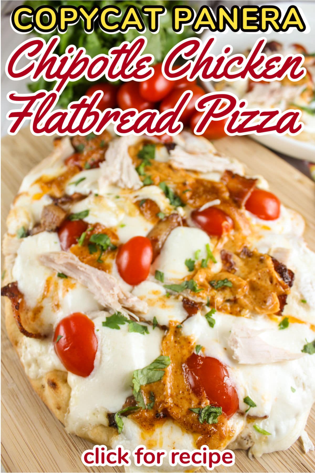 Copycat Panera Flatbread Pizza Chipotle Chicken & Bacon The Food Hussy