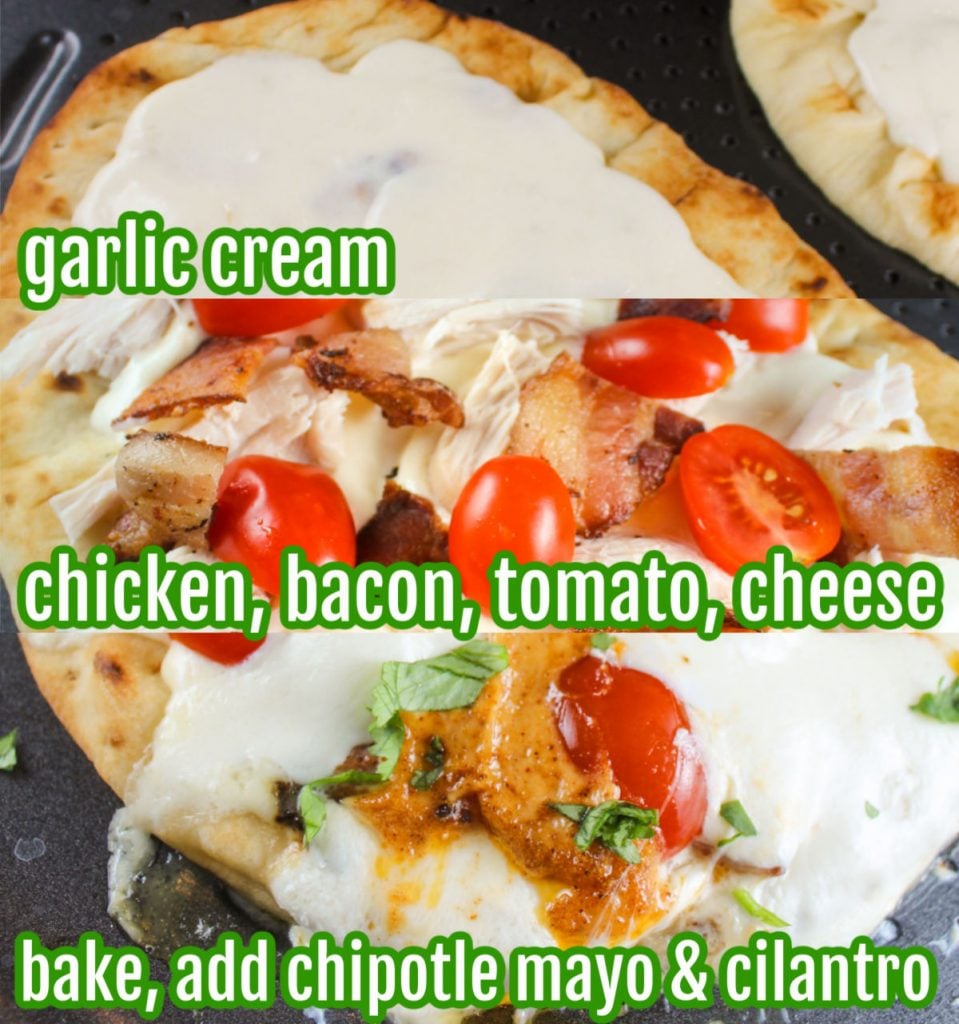 Copycat Panera Chipotle Chicken & Bacon Flatbread Pizza