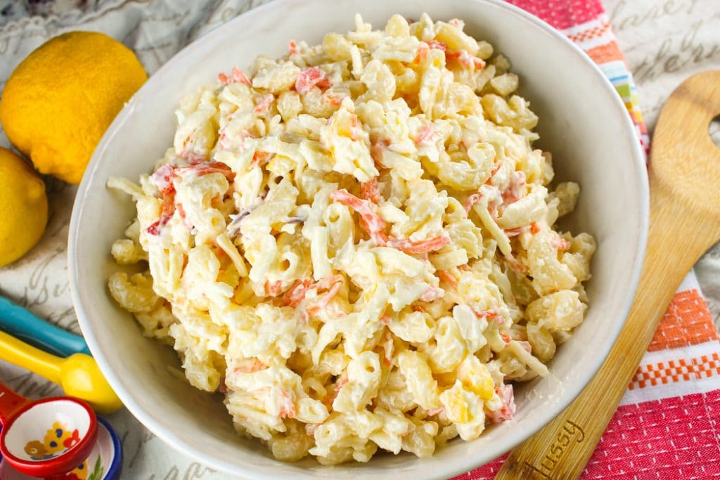 Jarlsberg Dip Macaroni Salad