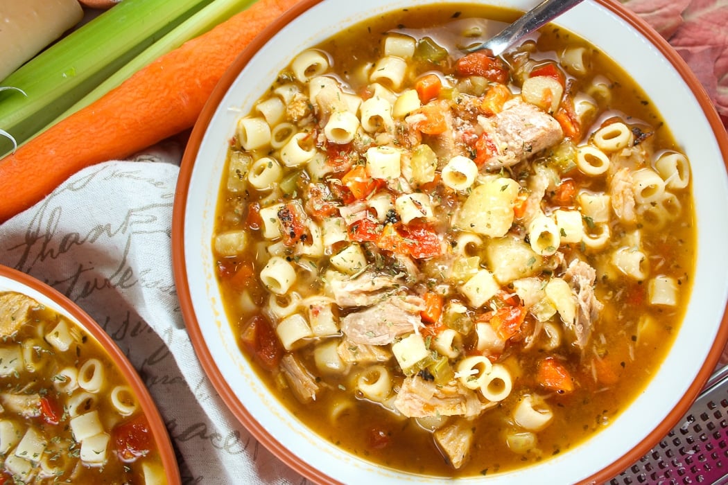 Homemade Chicken Soup Recipe, or Thanks, Mom