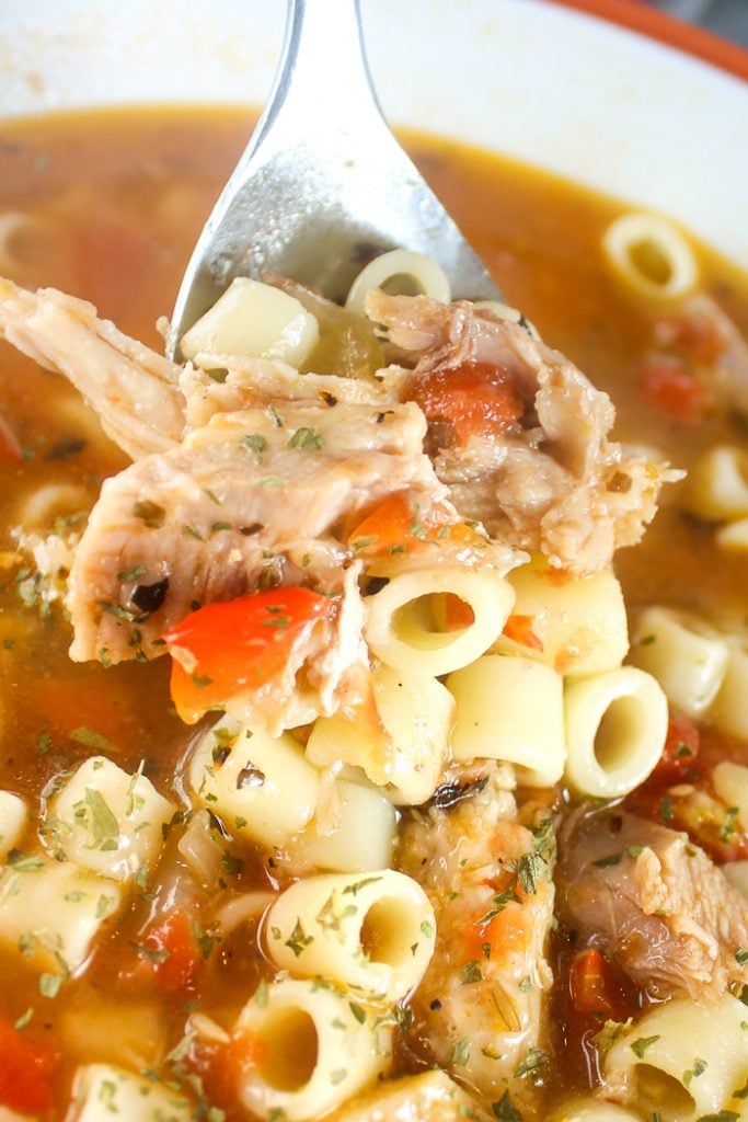 Copycat Carrabba's Spicy Chicken Soup - The Food Hussy