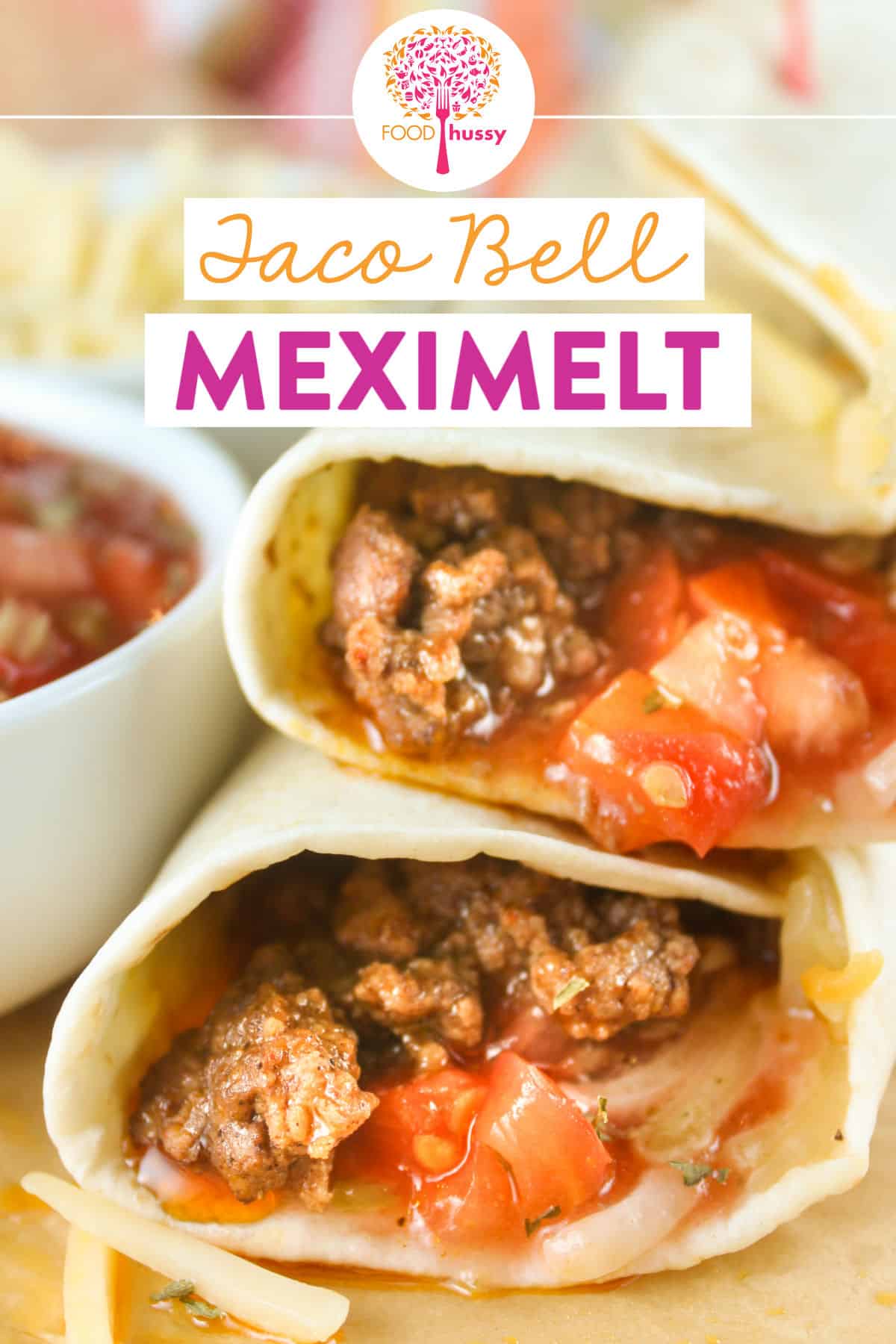 The Meximelt at Taco Bell was one of my absolute favorite menu items - but it's no longer on the menu! Ugh - the tragedy! This Copycat Taco Bell Meximelt brings it back to your kitchen by combining a taco and a quesadilla into a melty burrito of goodness.  via @foodhussy