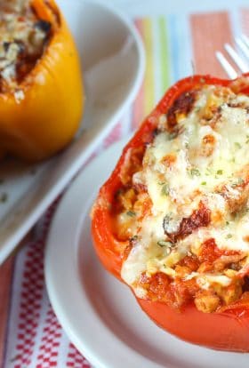 Air Fryer Stuffed Peppers Weight Watchers