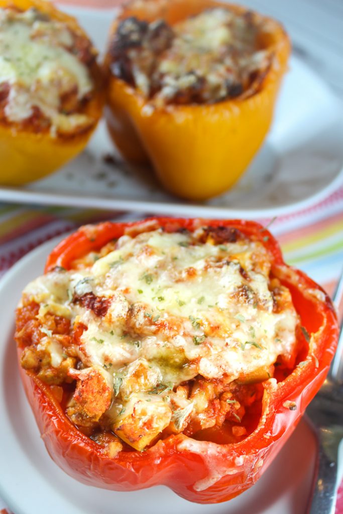 Air Fryer Stuffed Peppers Weight Watchers