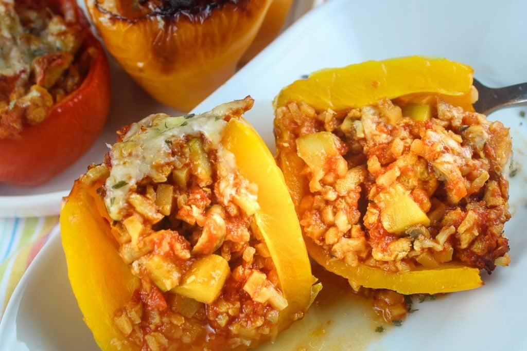 Air Fryer Stuffed Peppers