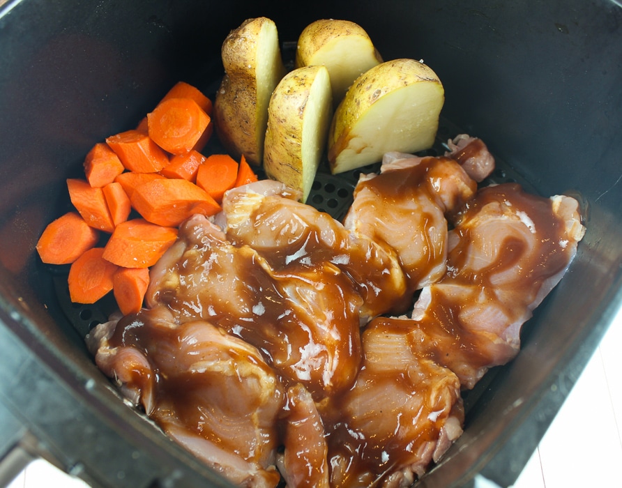 Air Fryer BBQ Chicken