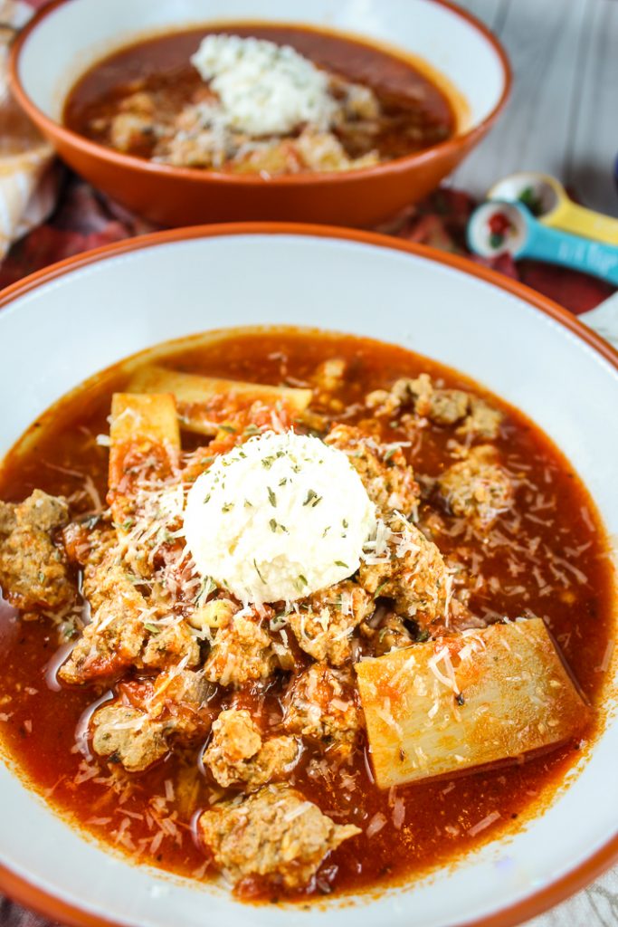 Weight Watchers Lasagna Soup