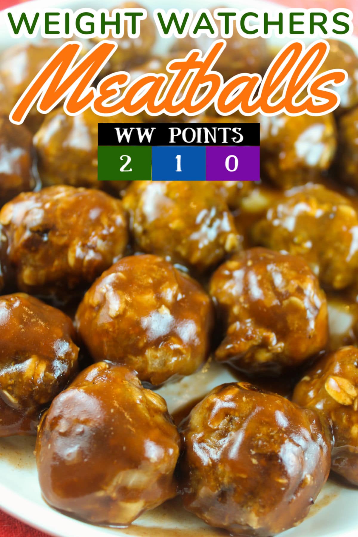 These Weight Watchers Meatballs are super healthy and range from 0-2 points on Weight Watchers (depending on your plan)! You wouldn't think something like BBQ Meatballs could be healthy! These are great on top of cauliflower rice or straight up with a toothpick and fresh veggies!  via @foodhussy
