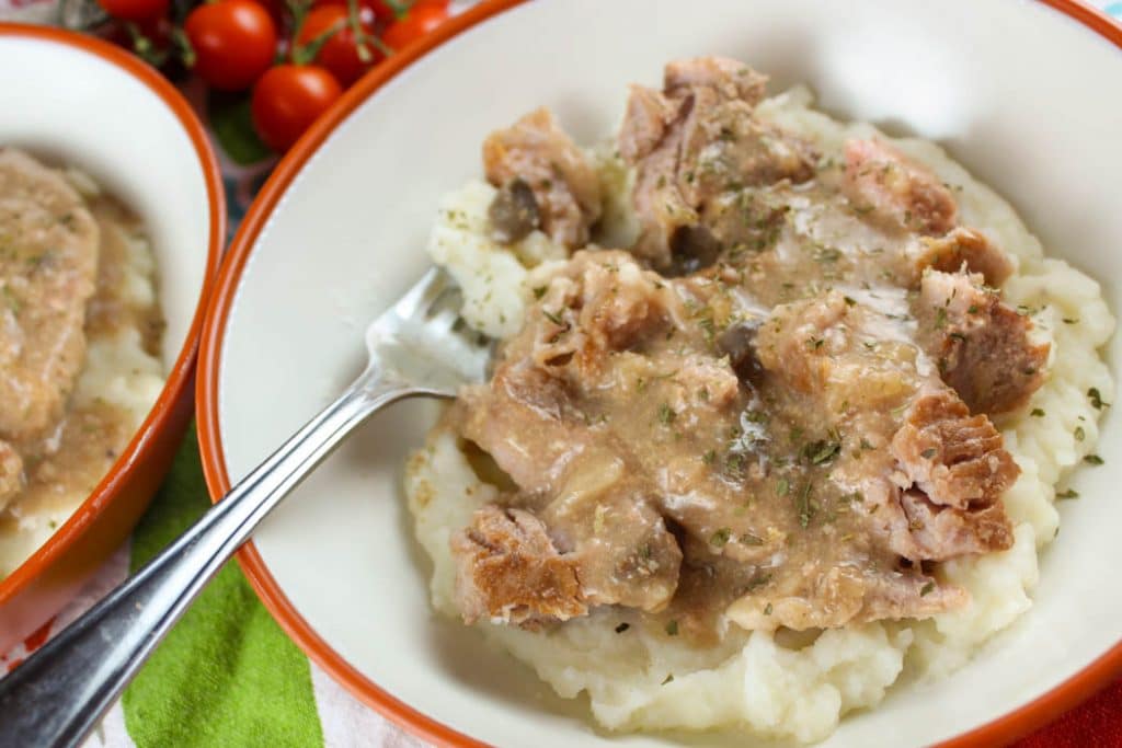 3 Ingredient Crock Pot Pork Chops