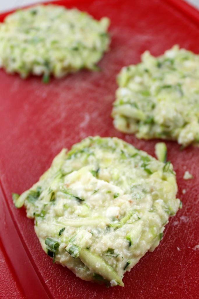 Air Fryer Zucchini Fritters