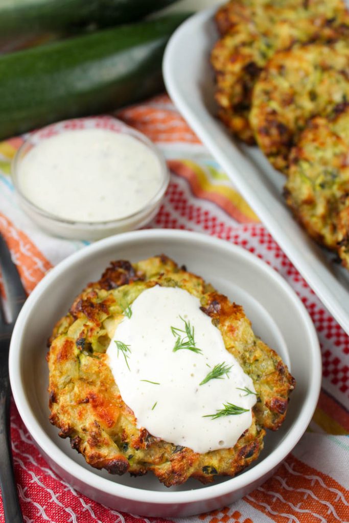 Air Fryer Zucchini Fritters