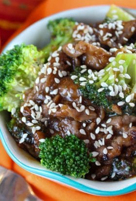 Weight Watchers Beef & Broccoli