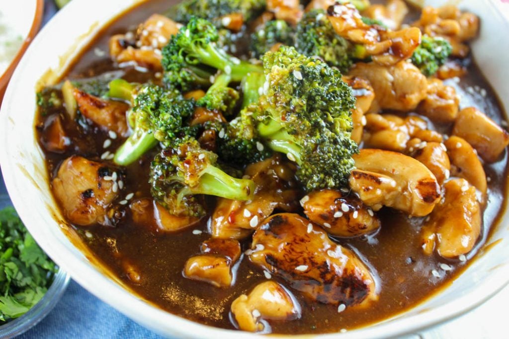 Copycat Panera Teriyaki Chicken & Broccoli Bowl