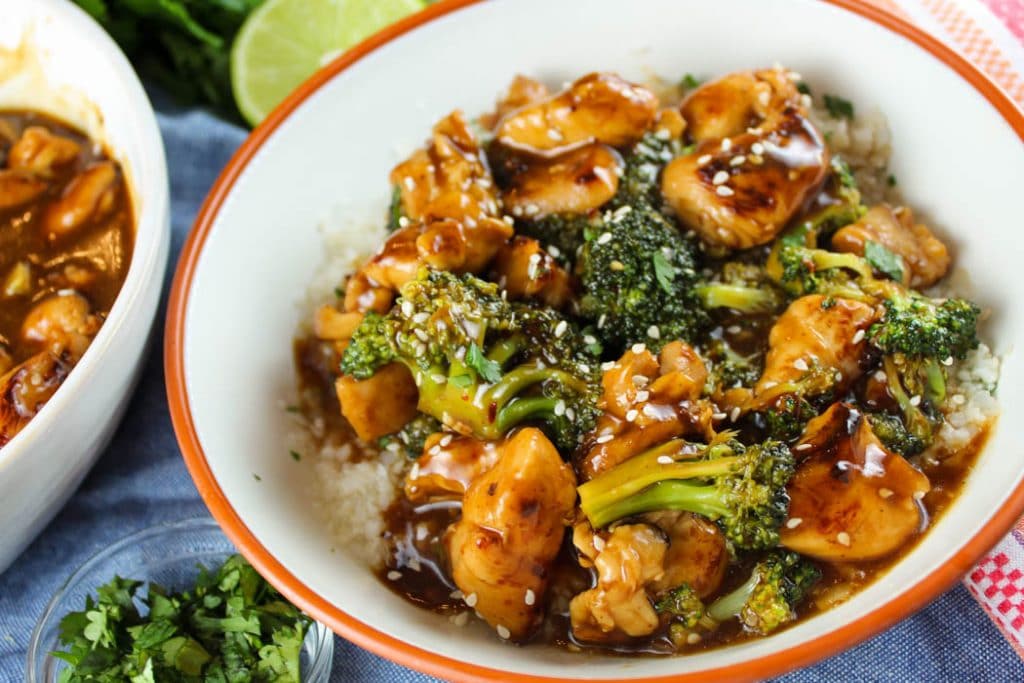 Copycat Panera Teriyaki Chicken & Broccoli Bowl