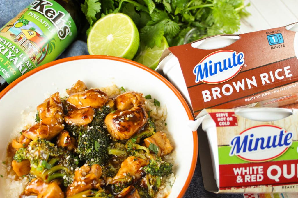 Copycat Panera Teriyaki Chicken & Broccoli Bowl