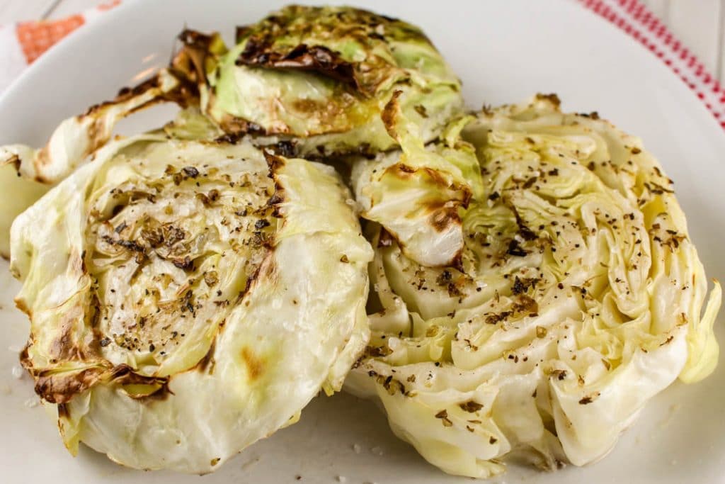 Air Fryer Cabbage Steaks