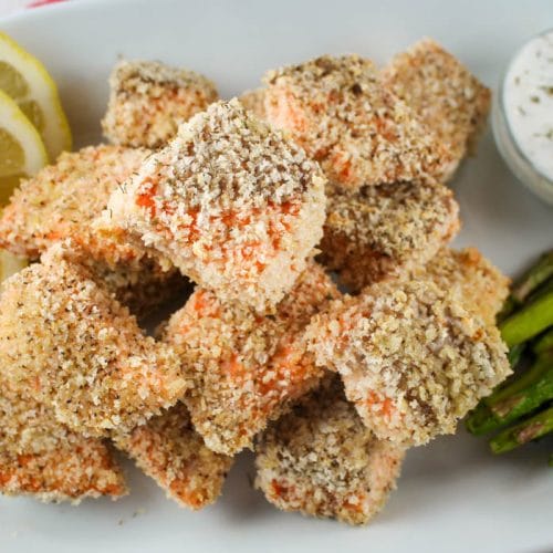 Air Fryer Salmon Nuggets