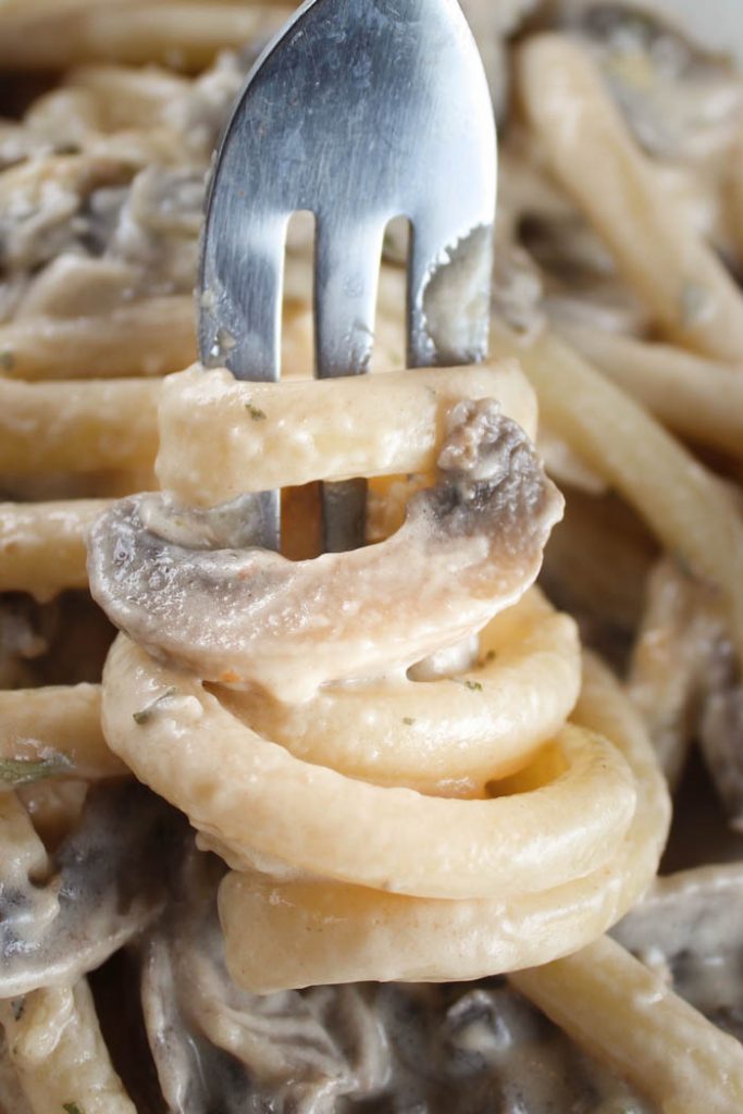 Copycat Olive Garden Creamy Mushroom Sauce