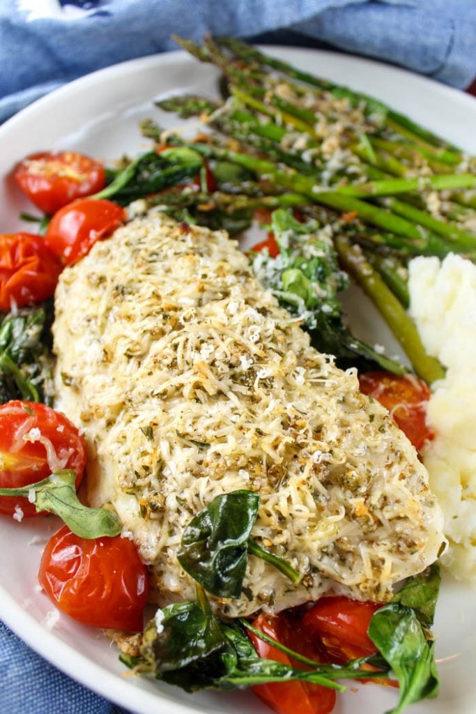 Parmesan Baked Cod