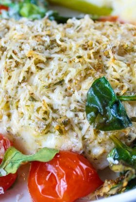 Parmesan Baked Cod