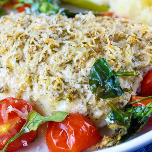 Parmesan Baked Cod