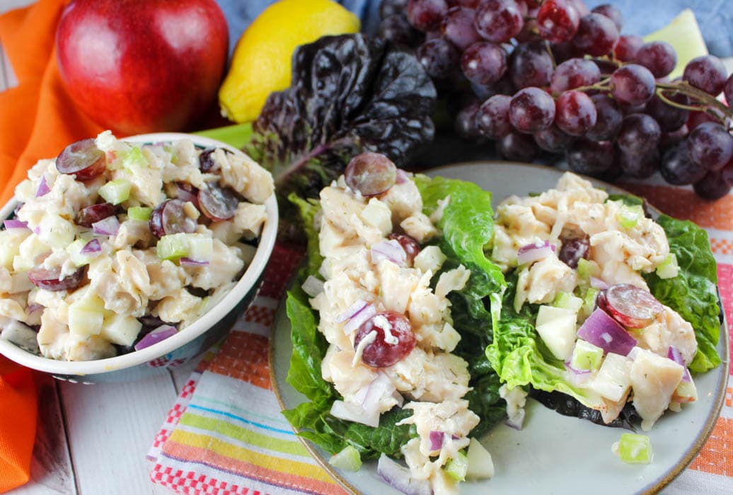 Weight Watchers Chicken Salad Recipe - The Food Hussy