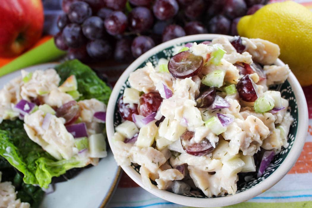 Weight Watchers Chicken Salad Recipe - The Food Hussy