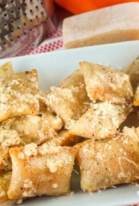 Air Fryer Pizza Rolls with Garlic Butter