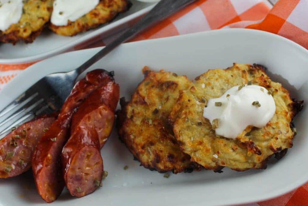 Air Fryer Potato Pancakes