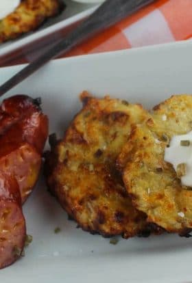 Air Fryer Potato Pancakes