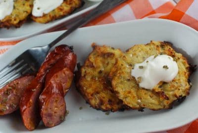 Air Fryer Potato Pancakes
