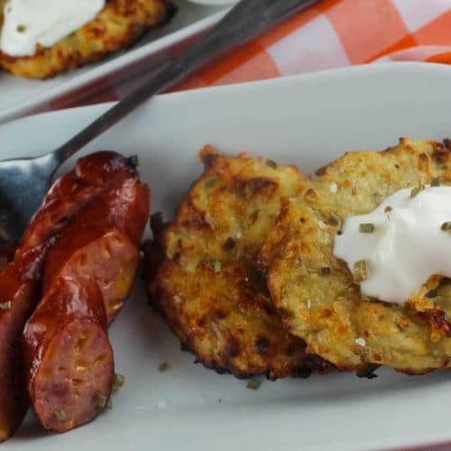 Air Fryer Potato Pancakes