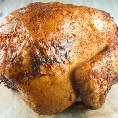 Traeger Beer Can Chicken