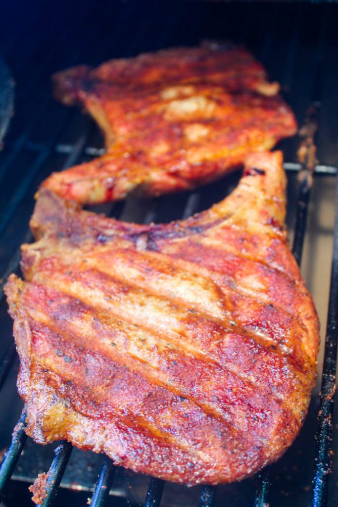Traeger pork on sale steaks