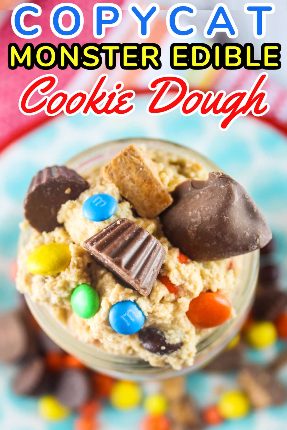 Edible Peanut Butter Monster Cookie Dough from The Yard in Gulf Shores is a must-have when you're visiting - but in the meantime - you can make this version at home!  via @foodhussy